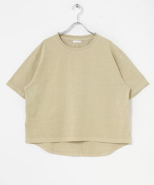 ITEMS URBANRESEARCH(アイテムズ アーバンリサーチ)の「ピグメント半袖Tシャツ(Tシャツ/カットソー・レディース・ブルー/チャコールグレー/ベージュ・FREE)」の16枚目の写真