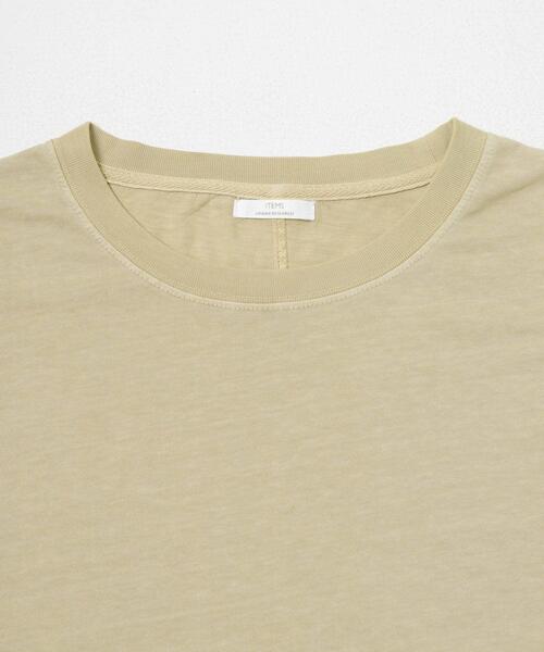 ITEMS URBANRESEARCH(アイテムズ アーバンリサーチ)の「ピグメント半袖Tシャツ(Tシャツ/カットソー・レディース・ブルー/チャコールグレー/ベージュ・FREE)」の17枚目の写真