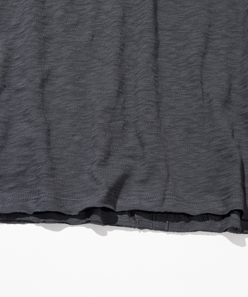 MASSNOUN（マスノウン）の「スラブカットディバイド半袖Tシャツ MSSTS001-DG（Tシャツ/カットソー・レディース・その他・MEDIUM/LARGE）」の5枚目の写真