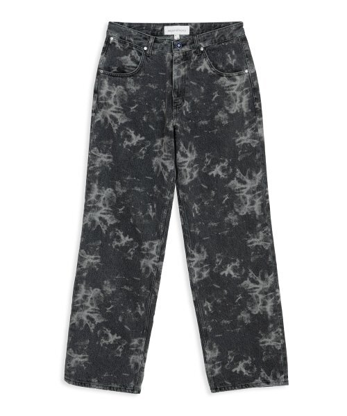 SECONDMONO(セカンドモノローグ)の「スモッグパターンワイドデニムパンツブラックSEPT013BLACK(デニムパンツ・メンズ・その他・28/32/34/26)」の5枚目の写真