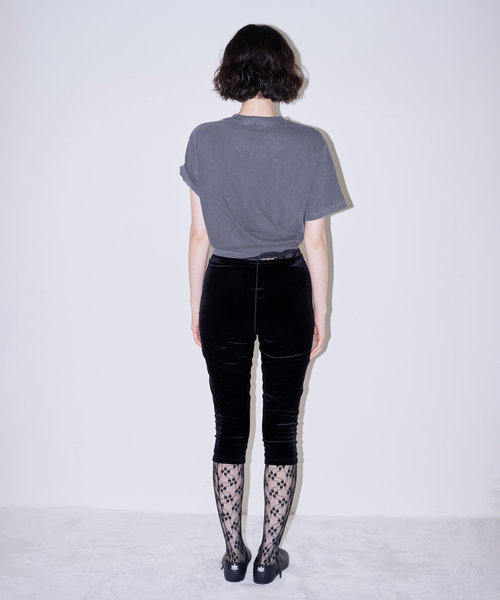 EDIT. FOR LULU(エディットフォールル)の「【SKIN for LULU】 boyfriend tee(Tシャツ/カットソー・レディース・チャコールグレー/グレー・FREE)」の3枚目の写真