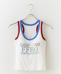 Colorful Print Tank Top / カラフルプリント タンクトップ 夏物 夏服