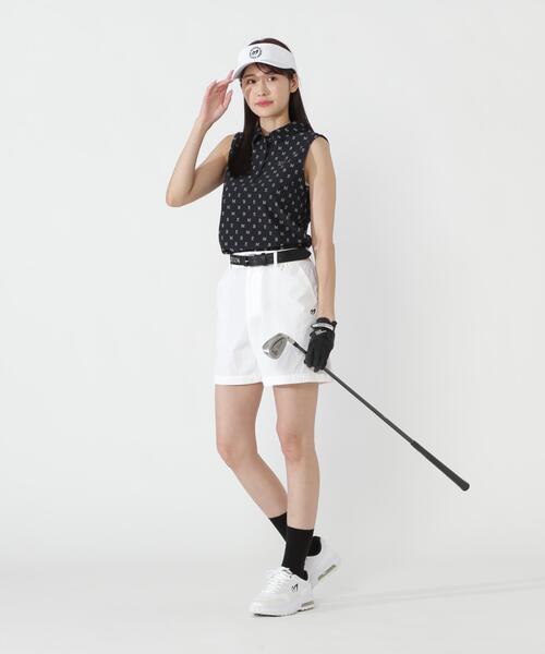 MASTER BUNNY EDITION（マスターバニーエディション）の「【MASTER BUNNY EDITION】ナイロンストレッチショートパンツ（その他パンツ・レディース・ホワイト・SMALL）」の2枚目の写真
