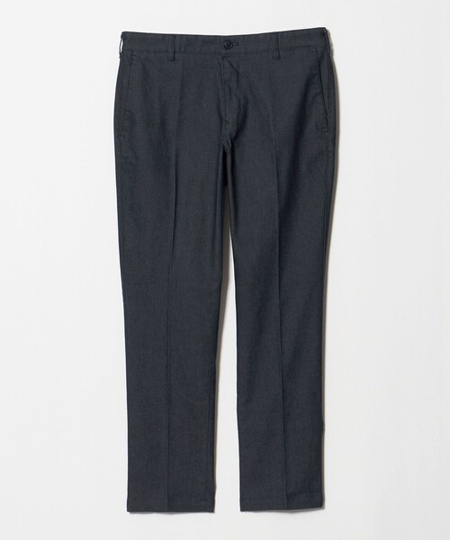 A DAY IN THE LIFE UNITED ARROWS(アデイインザライフユナイテッドアローズ)の「シャンブレーツイル ノープリーツ スラックス-ストレッチ-<A DAY IN THE LIFE>(スラックス・メンズ・ロイヤルブルー/ダークグレー/ベージュ・M/S/L/XL)」の3枚目の写真