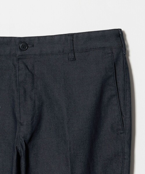 A DAY IN THE LIFE UNITED ARROWS(アデイインザライフユナイテッドアローズ)の「シャンブレーツイル ノープリーツ スラックス-ストレッチ-<A DAY IN THE LIFE>(スラックス・メンズ・ロイヤルブルー/ダークグレー/ベージュ・M/S/L/XL)」の11枚目の写真