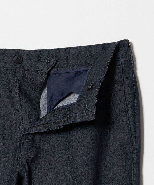 A DAY IN THE LIFE UNITED ARROWS(アデイインザライフユナイテッドアローズ)の「シャンブレーツイル ノープリーツ スラックス-ストレッチ-<A DAY IN THE LIFE>(スラックス・メンズ・ロイヤルブルー/ダークグレー/ベージュ・M/S/L/XL)」の12枚目の写真