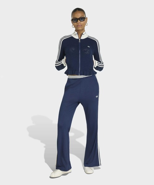adidas(アディダス)の「スポーツ TT W トラックトップ トラックジャケット / アディダスオリジナルス adidas Originals(ジャージ・レディース・ブルー・X-LARGE/SMALL/MEDIUM/LARGE/X-SMALL/XX-LARGE/3XL)」の5枚目の写真