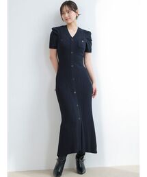 SNIDEL(�X�i�C�f��)�̃t�����g�{�^���j�b�g�����s�[�X(�����s�[�X)