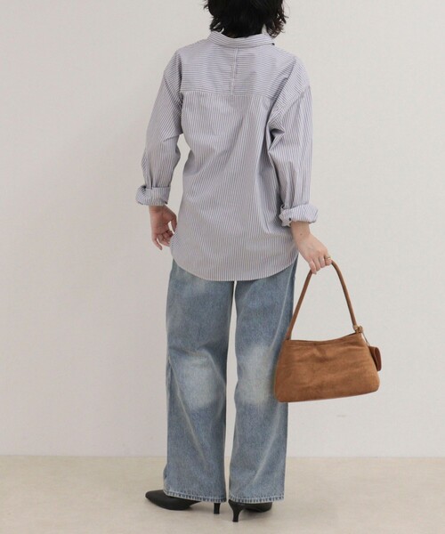 fredy emue（フレディエミュ）の「FR 2WAYシャツ（シャツ/ブラウス・レディース・オフホワイト/サックスブルー/ブルー系その他/ベージュ系その他・38）」の13枚目の写真