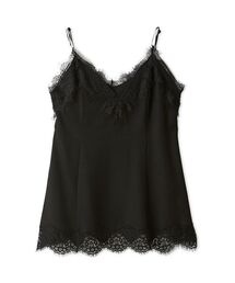 レーストリムフレアキャミトップス