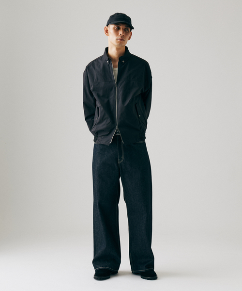 JOURNAL STANDARD（ジャーナルスタンダード）の「タイプライター シャツ ブルゾン（ブルゾン・メンズ・ブラック/ベージュ/オレンジ・MEDIUM/LARGE）」の4枚目の写真