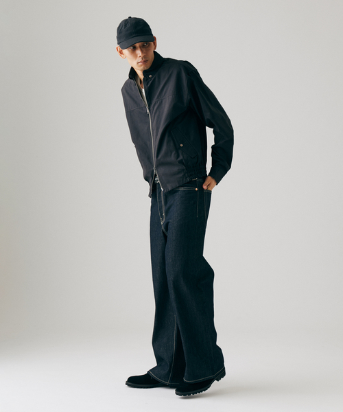 JOURNAL STANDARD（ジャーナルスタンダード）の「タイプライター シャツ ブルゾン（ブルゾン・メンズ・ブラック/ベージュ/オレンジ・MEDIUM/LARGE）」の5枚目の写真