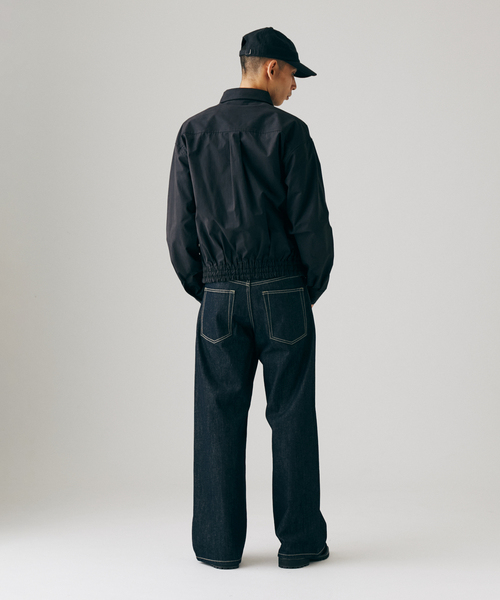 JOURNAL STANDARD（ジャーナルスタンダード）の「タイプライター シャツ ブルゾン（ブルゾン・メンズ・ブラック/ベージュ/オレンジ・MEDIUM/LARGE）」の6枚目の写真