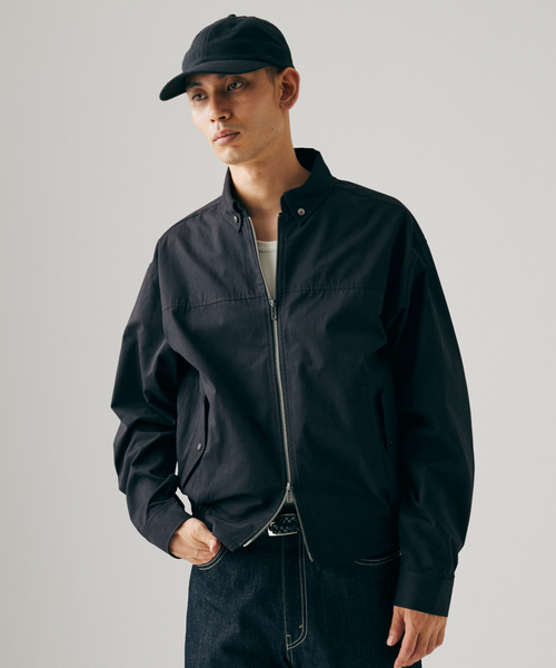 JOURNAL STANDARD（ジャーナルスタンダード）の「タイプライター シャツ ブルゾン（ブルゾン・メンズ・ブラック/ベージュ/オレンジ・MEDIUM/LARGE）」の8枚目の写真