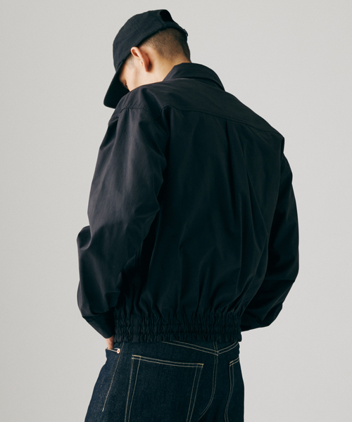 JOURNAL STANDARD（ジャーナルスタンダード）の「タイプライター シャツ ブルゾン（ブルゾン・メンズ・ブラック/ベージュ/オレンジ・MEDIUM/LARGE）」の9枚目の写真