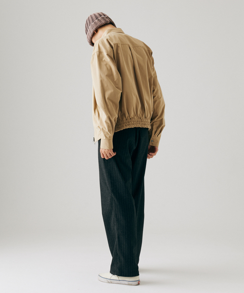 JOURNAL STANDARD（ジャーナルスタンダード）の「タイプライター シャツ ブルゾン（ブルゾン・メンズ・ブラック/ベージュ/オレンジ・MEDIUM/LARGE）」の13枚目の写真