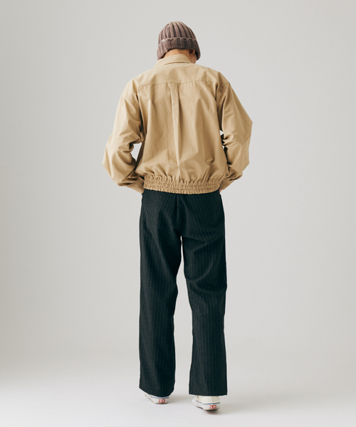 JOURNAL STANDARD（ジャーナルスタンダード）の「タイプライター シャツ ブルゾン（ブルゾン・メンズ・ブラック/ベージュ/オレンジ・MEDIUM/LARGE）」の14枚目の写真