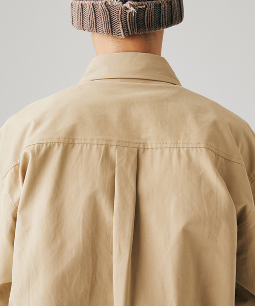 JOURNAL STANDARD（ジャーナルスタンダード）の「タイプライター シャツ ブルゾン（ブルゾン・メンズ・ブラック/ベージュ/オレンジ・MEDIUM/LARGE）」の22枚目の写真