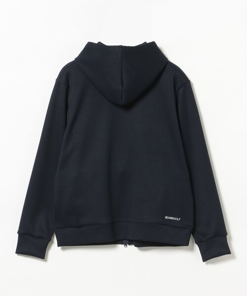 BEAMS GOLF(ビームスゴルフ)の「PURPLE LABEL / ボンディングジャージ フルジップ パーカー(スウェット・レディース・ネイビー/ホワイト系その他5・L/M/S)」の10枚目の写真
