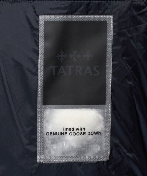 TATRAS(タトラス)の「<TATRAS>GIGI ダウン ジャケット(ダウンジャケット/コート・レディース・ネイビー/ブラック・01/02)」の11枚目の写真