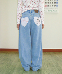 BETTY BOOP HEART POCKET DENIM LIGHT BLUE