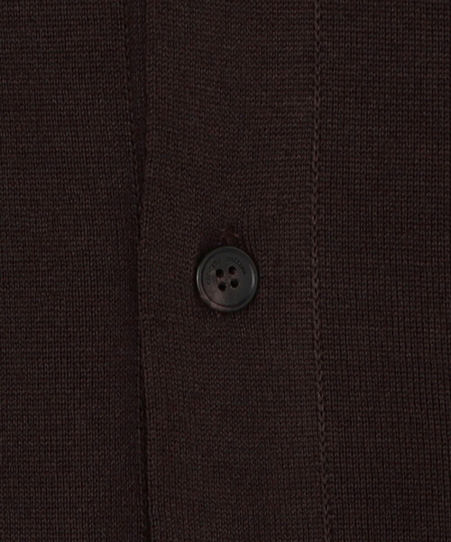 ROBERTO COLLINA(ロベルトコリーナ)の「roberto collina | 〈別注〉メリノウール ニットシャツカーディガン MEN(ニット/セーター・メンズ・ブラウン系その他/グレー系その他・48/50)」の8枚目の写真