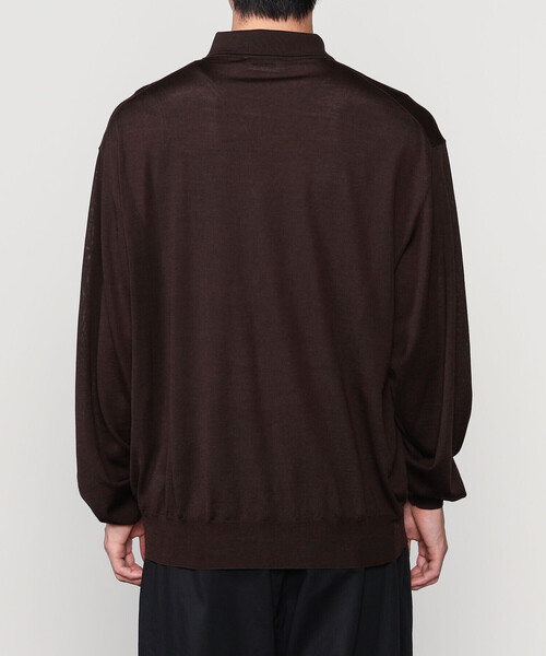 ROBERTO COLLINA(ロベルトコリーナ)の「roberto collina | 〈別注〉メリノウール ニットシャツカーディガン MEN(ニット/セーター・メンズ・ブラウン系その他/グレー系その他・48/50)」の11枚目の写真