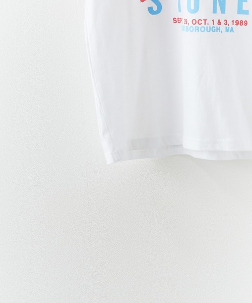 Chick(チック)の「THE ROLLING STONES/ザ・ローリング・ストーンズ UNISEX T-SHIRT: STEEL WHEELS (WHITE) クルーネックTシャツ 半袖 バンドTシャツ ロック メンズ レディース 2026年 夏 夏服(Tシャツ/カットソー・メンズ・ホワイト・M/L)」の5枚目の写真