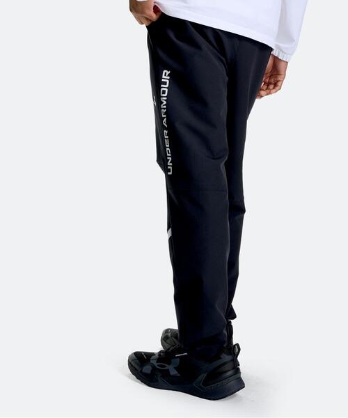 UNDER ARMOUR(アンダーアーマー)の「UAブラッシュドウーブン パンツ(トレーニング/メンズ)(その他パンツ・メンズ・ブラック系その他・L/3XL/XL/S/2XL/M)」の2枚目の写真