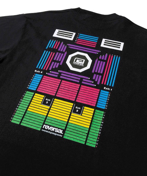 reversal.dogi.design.works(リバーサル・ドーギ・デザイン・ワークス)の「<reversal/リバーサル>rvddw HALL SEATING CHART COTTON TEE(Tシャツ/カットソー・メンズ・ホワイト/ブラック・L/M/XL)」の15枚目の写真