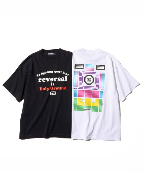 reversal.dogi.design.works(リバーサル・ドーギ・デザイン・ワークス)の「<reversal/リバーサル>rvddw HALL SEATING CHART COTTON TEE(Tシャツ/カットソー・メンズ・ホワイト/ブラック・L/M/XL)」の19枚目の写真