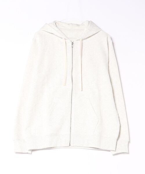 HANES(ヘインズ)の「Hanes/ヘインズ/SWEATS SHIRO ジップアップフーディ(パーカー・レディース・ホワイト・M/L/XL)」の1枚目の写真