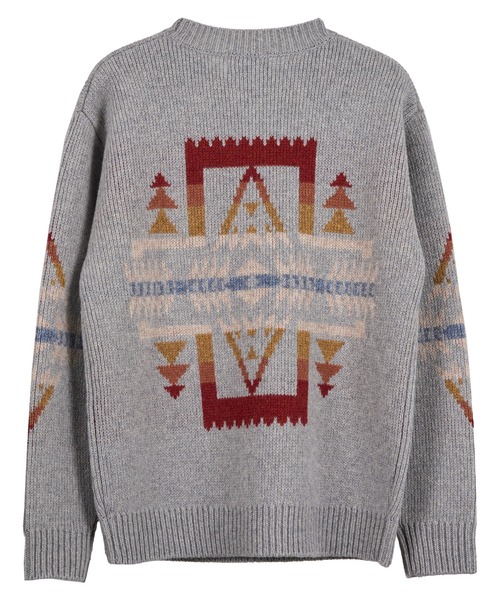 PENDLETON(ペンドルトン)の「PENDLETON/ペンドルトン シェットランドウール クルーネック(ニット/セーター・メンズ・タン/ブラック/ヘザーグレー・SMALL/LARGE/MEDIUM)」の8枚目の写真