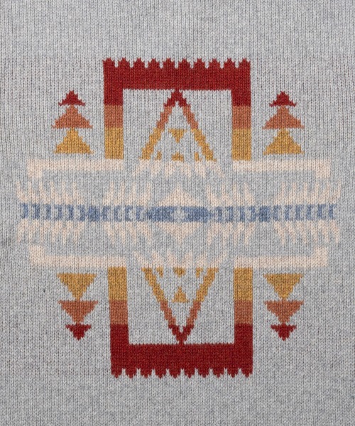 PENDLETON(ペンドルトン)の「PENDLETON/ペンドルトン シェットランドウール クルーネック(ニット/セーター・メンズ・タン/ブラック/ヘザーグレー・SMALL/LARGE/MEDIUM)」の9枚目の写真