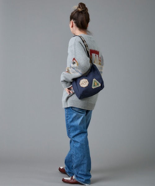 PENDLETON(ペンドルトン)の「PENDLETON/ペンドルトン シェットランドウール クルーネック(ニット/セーター・メンズ・タン/ブラック/ヘザーグレー・SMALL/LARGE/MEDIUM)」の12枚目の写真