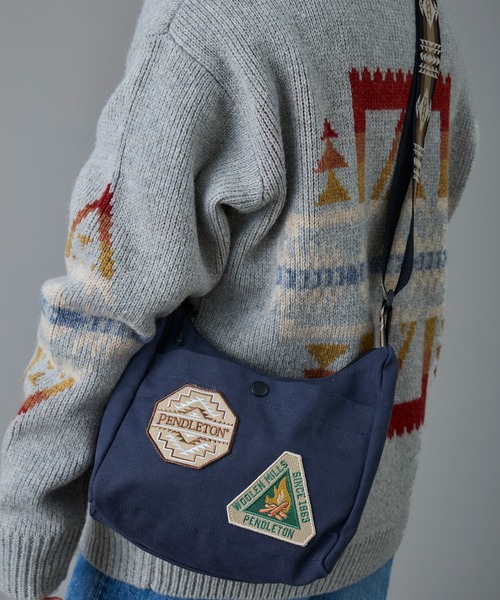 PENDLETON(ペンドルトン)の「PENDLETON/ペンドルトン シェットランドウール クルーネック(ニット/セーター・メンズ・タン/ブラック/ヘザーグレー・SMALL/LARGE/MEDIUM)」の14枚目の写真