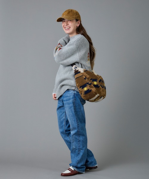 PENDLETON(ペンドルトン)の「PENDLETON/ペンドルトン シェットランドウール クルーネック(ニット/セーター・メンズ・タン/ブラック/ヘザーグレー・SMALL/LARGE/MEDIUM)」の16枚目の写真