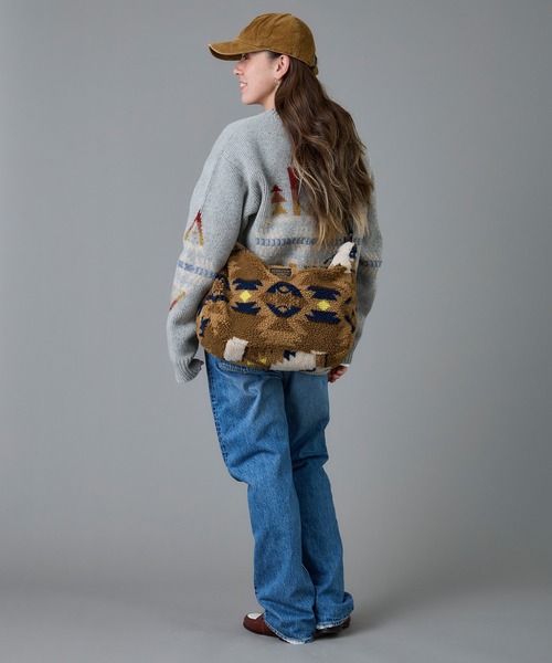 PENDLETON(ペンドルトン)の「PENDLETON/ペンドルトン シェットランドウール クルーネック(ニット/セーター・メンズ・タン/ブラック/ヘザーグレー・SMALL/LARGE/MEDIUM)」の17枚目の写真