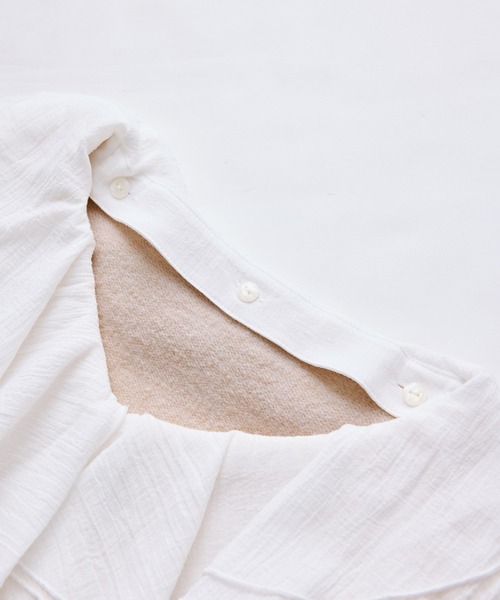 ROPE' PICNIC（ロペピクニック）の「取り外し可能ラッフル フリル ニット プルオーバー（ニット/セーター・レディース・グレー/ホワイト系その他5/ベージュ/ラベンダー/イエロー系その他・FREE）」の22枚目の写真