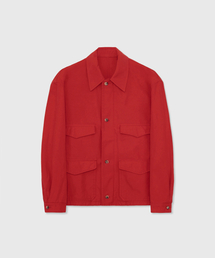 TAILLE（タイレ）の「DOLEN COTTON SERGE FIELD JACKET TOSCAN RED（ミリタリージャケット）」