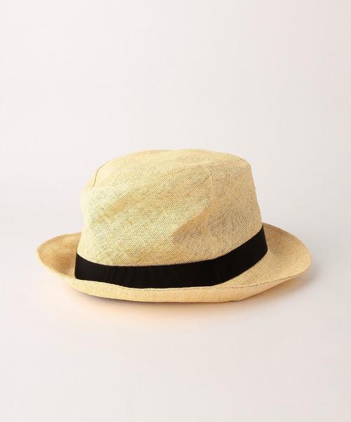 KIJIMA TAKAYUKI(キジマ タカユキ)の「<KIJIMA TAKAYUKI(キジマ タカユキ)>PAPER SHORT B(ハット・メンズ・グレー/ベージュ・3/2/1)」の4枚目の写真