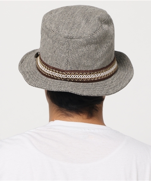 チャイハネ（チャイハネ）の「【チャイハネ】ヘリンボーンハット（ハット・メンズ・ライトブラウン/グレー/ダークブラウン・FREE）」の9枚目の写真