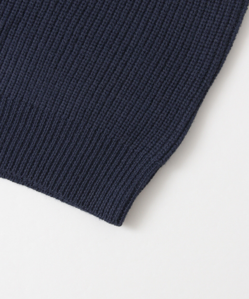 URBAN RESEARCH（アーバンリサーチ）の「UR ウール片畦タートルネック（ニット/セーター・メンズ・ネイビー/ブラック/カーキ/キャメル/オフホワイト/グレー・MEDIUM/LARGE）」の14枚目の写真