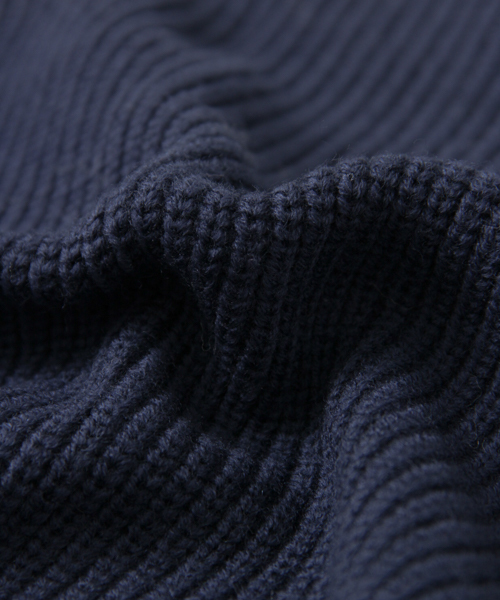 URBAN RESEARCH（アーバンリサーチ）の「UR ウール片畦タートルネック（ニット/セーター・メンズ・ネイビー/ブラック/カーキ/キャメル/オフホワイト/グレー・MEDIUM/LARGE）」の7枚目の写真