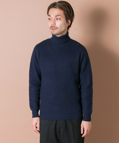 URBAN RESEARCH（アーバンリサーチ）の「UR ウール片畦タートルネック