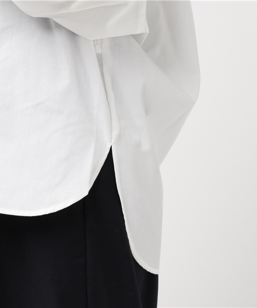 Denime(ドゥニーム)の「ボリュームスリーブシャツ(シャツ/ブラウス・レディース・ブルー/ホワイト・FREE)」の8枚目の写真