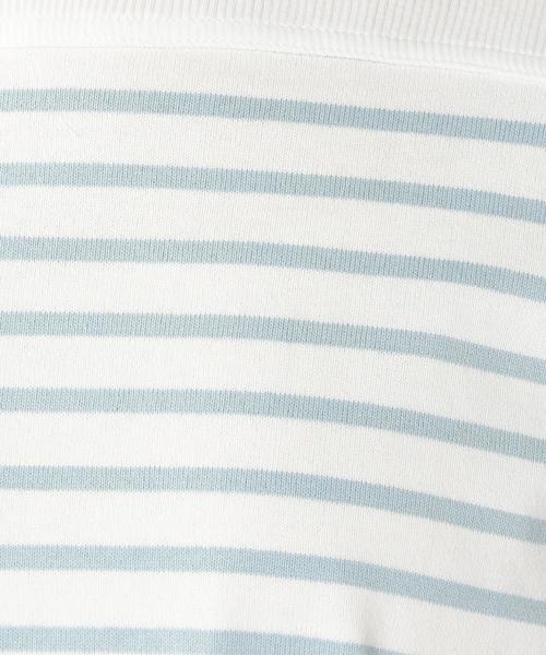 coen(コーエン)の「パネルボーダープルオーバーカットソー(Tシャツ/カットソー・レディース・ネイビー/ホワイト/ピンク/ライトブルー・LARGE/MEDIUM)」の16枚目の写真