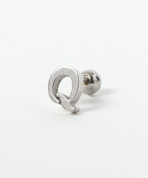 ANCHOR(アンカー)の「アルファベットピアス Q(ピアス(片耳用)・メンズ・シルバー・FREE)」の1枚目の写真