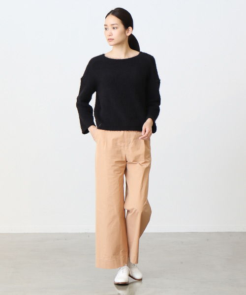 Abahouse Devinette（ドゥヴィネット）の「コットンシャギープルオーバー【BAILA 2017年04月号掲載】（ニット/セーター・レディース・オレンジ系その他/ネイビー・FREE）」の8枚目の写真