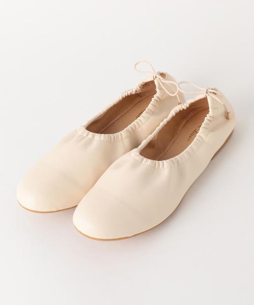 Another Edition(アナザーエディション)の「リボンフラット◆(バレエシューズ・レディース・ブラック/ナチュラル・SMALL/LARGE/MEDIUM)」の1枚目の写真